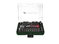 PARKSIDE комплект тресчотка 1/4"с битове-общо 81 части, снимка 3