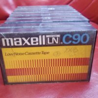 Аудио касети Максел  MAXELL LN C 90, снимка 3 - Аудио касети - 44192237
