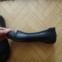 Нови оригинални Crocs черни балеринки 34 номер, снимка 3 - Дамски ежедневни обувки - 40236894