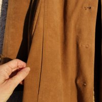Дамско палто Baronia von Gollas размер 40 кафява алкантара ново, снимка 8 - Палта, манта - 37950169