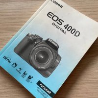 Canon EOS 400D + обектив + аксесоари, снимка 11 - Фотоапарати - 42088170
