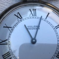 стар сребърен джобен часовник "VUILLEMIN REGNIER" - FRANCE, снимка 6 - Антикварни и старинни предмети - 42635360
