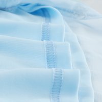 Дамска блуза в синьо с дълъг ръкав и принт на точки, снимка 5 - Блузи с дълъг ръкав и пуловери - 40828435