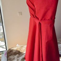 Официална червена рокля , снимка 6 - Рокли - 42188667