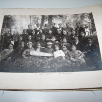 Луксозен семеен албум с 43 фотографии от 1907г.- 1910г., снимка 13 - Други ценни предмети - 36552220