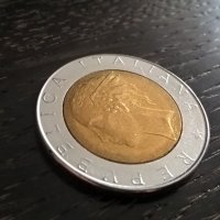 Монета - Италия - 500 лири | 1986г., снимка 2 - Нумизматика и бонистика - 29628368