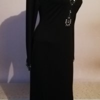 Черна дълга официална рокля Sarah Connor р-р S/М , снимка 13 - Рокли - 37026127