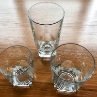 Комплект стъклени чаши - 16 части, снимка 3 - Чаши - 30865848