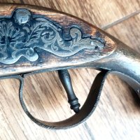 Стар кремъчен пистолет , снимка 7 - Антикварни и старинни предмети - 44438977
