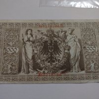 Райх банкнота - Германия - 1000 марки / 1910 година - 17995, снимка 11 - Нумизматика и бонистика - 31029694