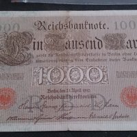 Банкнота 1000 райх марки 1910год - 14734, снимка 1 - Нумизматика и бонистика - 29092601
