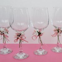 Декорирани чаши, снимка 1 - Други - 37724180