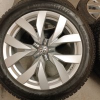 Оригинални джанти с гуми зимни 20 цола за VW TOUAREG , снимка 2 - Гуми и джанти - 42138479