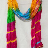 Ръчно оцветени шалове (96-100), снимка 2 - Шалове - 44150142