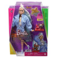 BARBIE EXTRA DOLLS със син костюм HHN08, снимка 6 - Кукли - 44256401