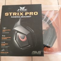 Геймърски слушалки ASUS STRIX Pro, черен/оранжев, снимка 1 - Слушалки за компютър - 42261245