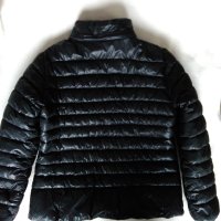 черно олекотено яке, снимка 2 - Якета - 44276714