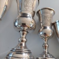 Сребърни чаши-сребро проба,84/800/835/925/цени- 130-250 лв., снимка 3 - Антикварни и старинни предмети - 34483506
