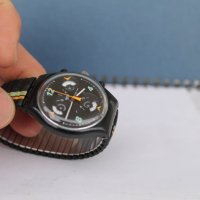 Рядък модел ''swatch chronograph'' 37 мм, снимка 4 - Мъжки - 39341009