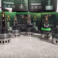 F10 LED super focusing крушки за основни фарове, H1 Н3 Н4 Н7 Н11 НВ3 НВ4, 6000 lm, снимка 2 - Аксесоари и консумативи - 38342505