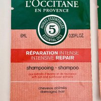 L’Occitane - интензивно възстановяващ шампоан и маска за коса - 2х 6 мл, снимка 2 - Продукти за коса - 42864304