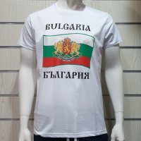 Нова национална мъжка тениска с трансферен печат България - знаме и герб, снимка 15 - Тениски - 28079899