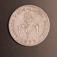 1 франк 1985 Руанда , снимка 3 - Нумизматика и бонистика - 42881746