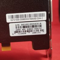 Видео карта PowerColor RED DEVIL Radeon RX 480 8GB GDDR5 PCI Express 3.0 CrossFireX Support ATX Vide, снимка 4 - Видеокарти - 36845596