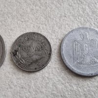 Монети. Египет. 1 паунд и пиастри. , снимка 2 - Нумизматика и бонистика - 40354492