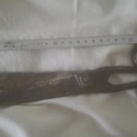 Стара ножица, абаджийска, снимка 3 - Антикварни и старинни предмети - 30227589