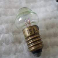 Ретро лампа 2.3v с лупа, снимка 2 - Антикварни и старинни предмети - 38392086
