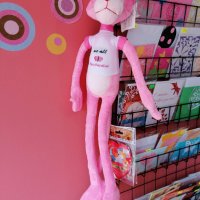 Нова плюшена играчка Пинко розовата пантера 59см, снимка 1 - Плюшени играчки - 32148444