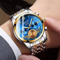 Луксозен мъжки часовник , снимка 2 - Луксозни - 39619203