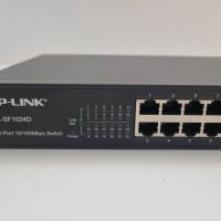 +Гаранция! Switch Суич TP-Link TL-SF1024D 24 порта, снимка 2 - Суичове - 39510726