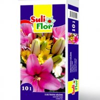 Торф за цъфтящи и декоративни растения Suliflor - 10 Лт., 20Лт.