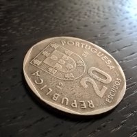 Mонета - Португалия - 20 ескудос | 1986г., снимка 1 - Нумизматика и бонистика - 30733106