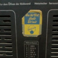 Ретро радио Блаупункт, снимка 3 - Антикварни и старинни предмети - 35124809