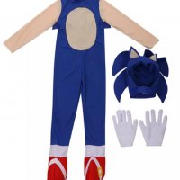 Детски маскировъчен костюм Соник, снимка 2 - Други - 38133385