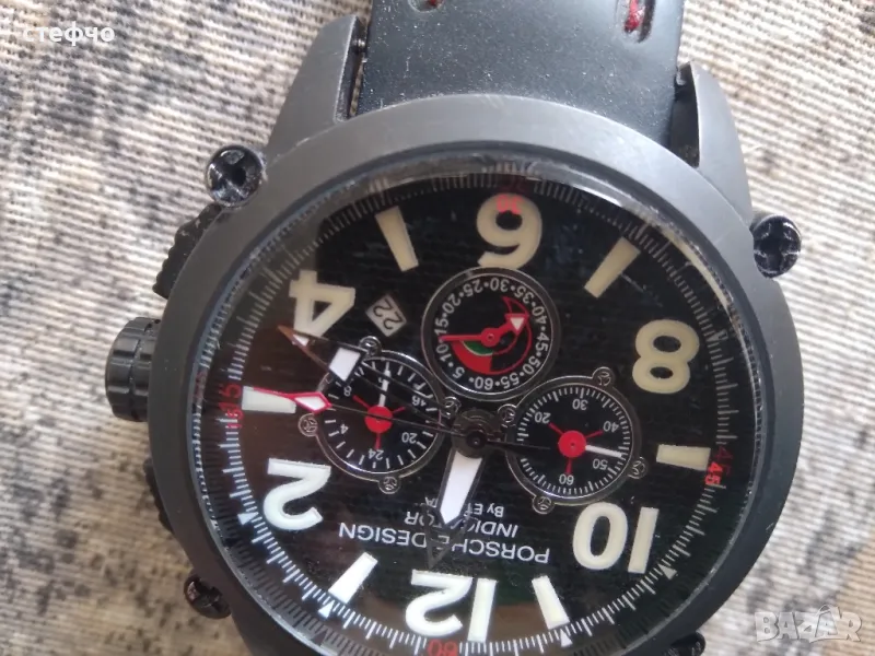Предлагам рядък модел мъжки часовник Porsche design indicator  By Eterna , снимка 1