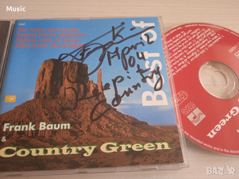 Frank Baum & Country Green ‎– Best Of - оригинален диск, снимка 1