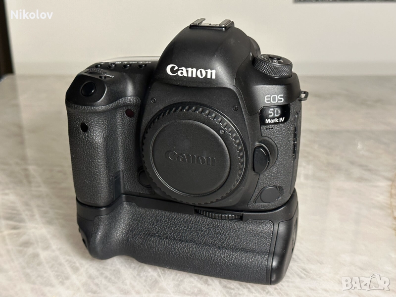 Canon 5dmk4 5d mark4 с грип, снимка 1