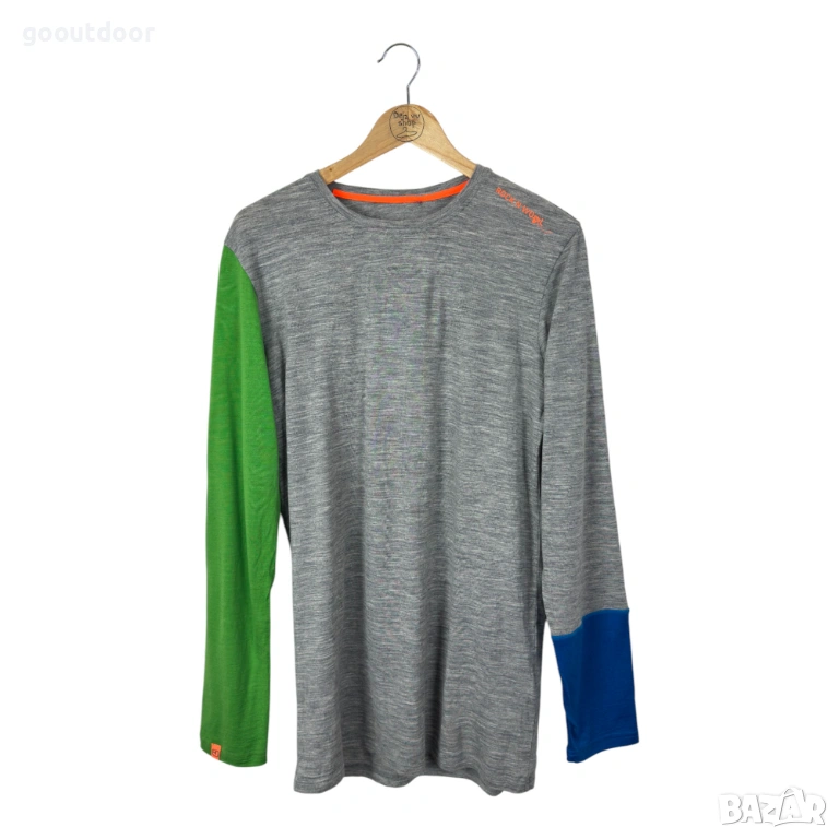 Ortovox - 185 Rock'N'Wool Long Sleeve - Merino base layer (XL), снимка 1