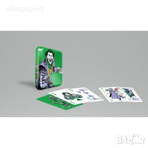 Карти за игра Joker Vintage метална кутия нови  55 карти в ретро стил в метална кутия  Покер размер , снимка 1
