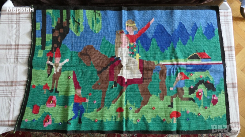 Ръчно Тъкана Декорация За Стена, снимка 1