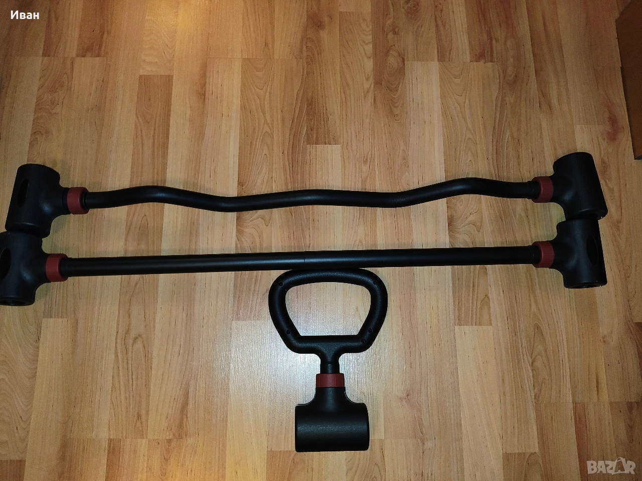 Комплект адаптери за дъмбели - три броя, снимка 1