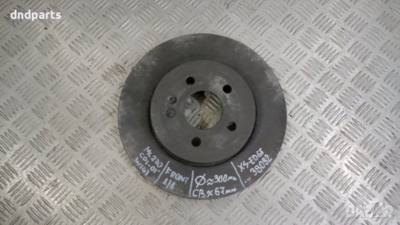 Преден диск Mercedes ML270 CDI W163 2001г.	, снимка 1