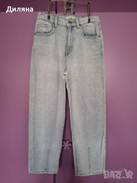 Използвани дънки за момиче Reserved 140 см, снимка 1