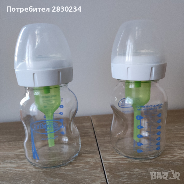 Бебешки шишета Dr. Brown's Natural Flow, 150 ml - 2бр., снимка 1