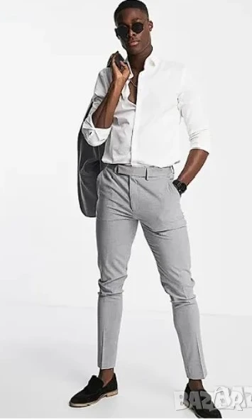 ASOS DESIGN мъжки панталон Slim fit 32, снимка 1