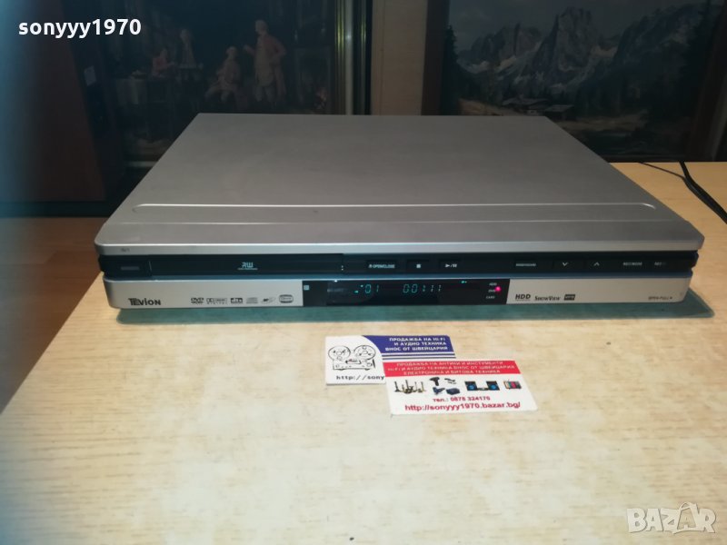 TEVION DRW-1605HDD HDD/DVD RECORDER-ВНОС GERMANY, снимка 1